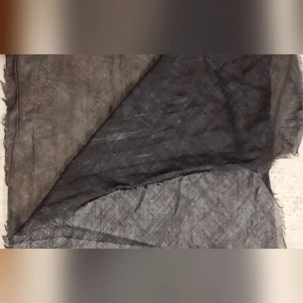 KRISTENSEN DU NORD | Black/Grey Shawl